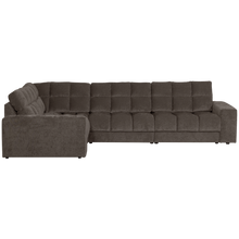 Laden Sie das Bild in den Galerie-Viewer, SECOND DATE CORNER SOFA VINTAGE WARM GREY