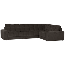 Carica l'immagine nel visualizzatore di Gallery, SECOND DATE CORNER SOFA RIGHT VINTAGE ANTHRACITE