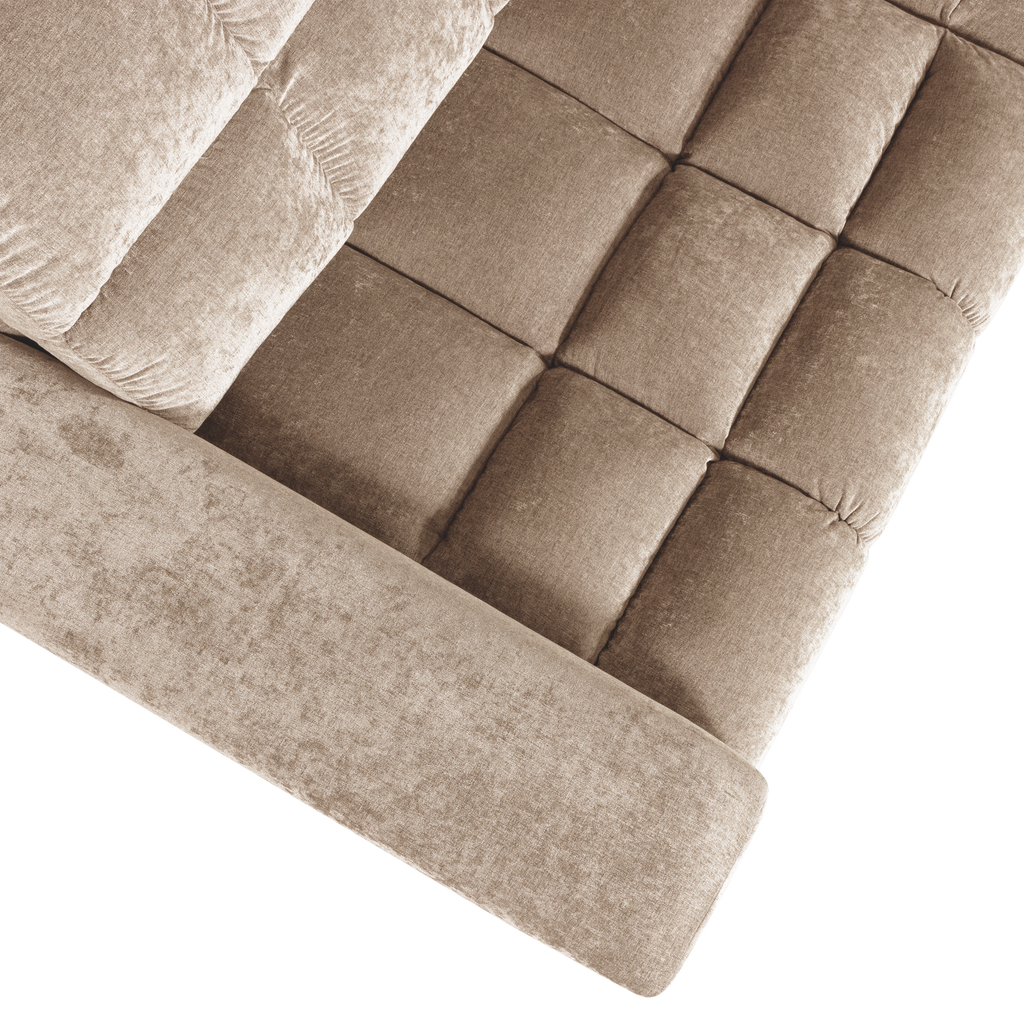 SECOND DATE CORNER SOFA RIGHT VINTAGE NOUGAT