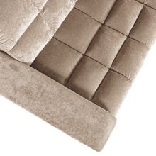Laden Sie das Bild in den Galerie-Viewer, SECOND DATE CORNER SOFA RIGHT VINTAGE NOUGAT