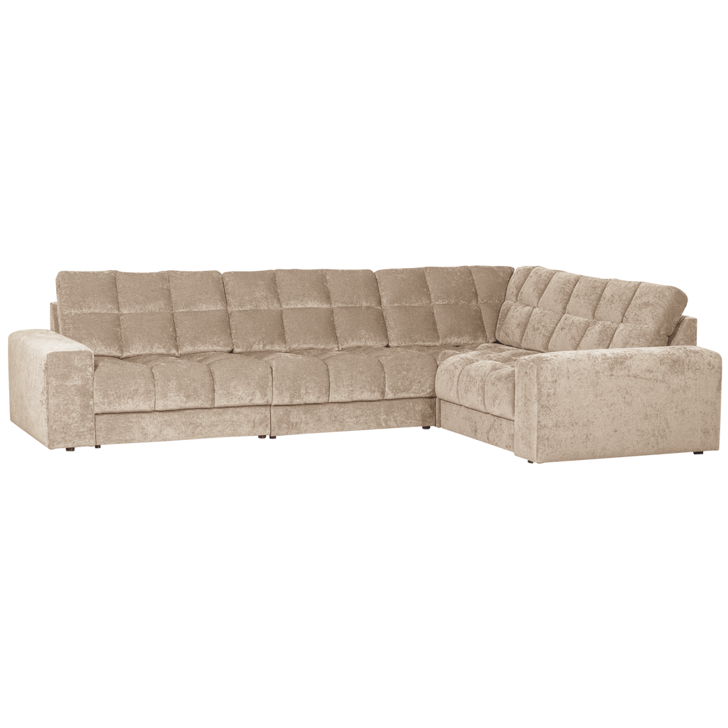 SECOND DATE CORNER SOFA RIGHT VINTAGE NOUGAT