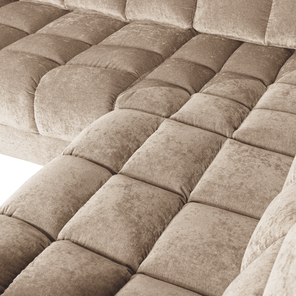 SECOND DATE CORNER SOFA RIGHT VINTAGE NOUGAT