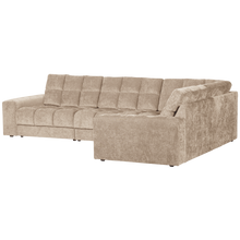 Laden Sie das Bild in den Galerie-Viewer, SECOND DATE CORNER SOFA RIGHT VINTAGE NOUGAT