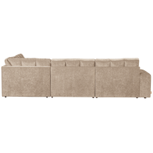 Laden Sie das Bild in den Galerie-Viewer, SECOND DATE CORNER SOFA RIGHT VINTAGE NOUGAT
