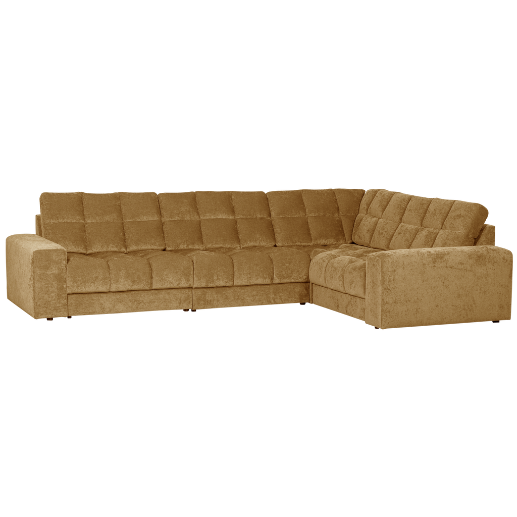 SECOND DATE CORNER SOFA RIGHT VINTAGE GOLD