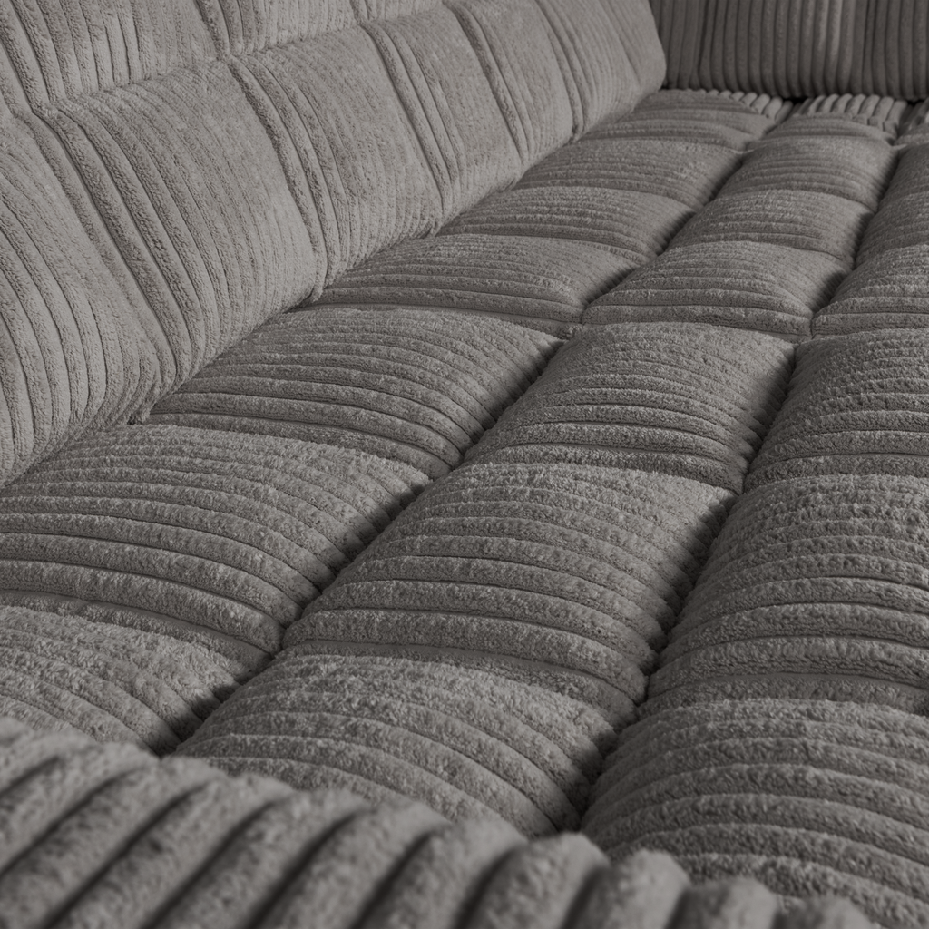 SECOND DATE CORNER SOFA RIGHT RIB FABRIC TERRAZZO