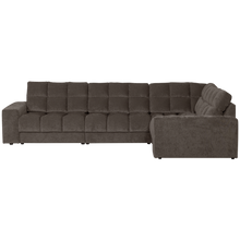 Laden Sie das Bild in den Galerie-Viewer, SECOND DATE CORNER SOFA RIGHT VINTAGE WARM GREY