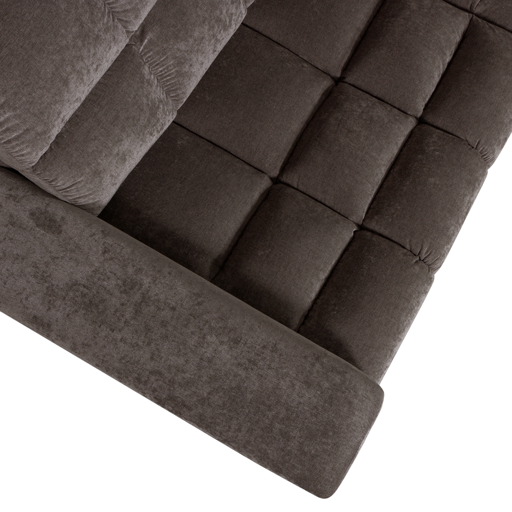 SECOND DATE CORNER SOFA RIGHT VINTAGE WARM GREY