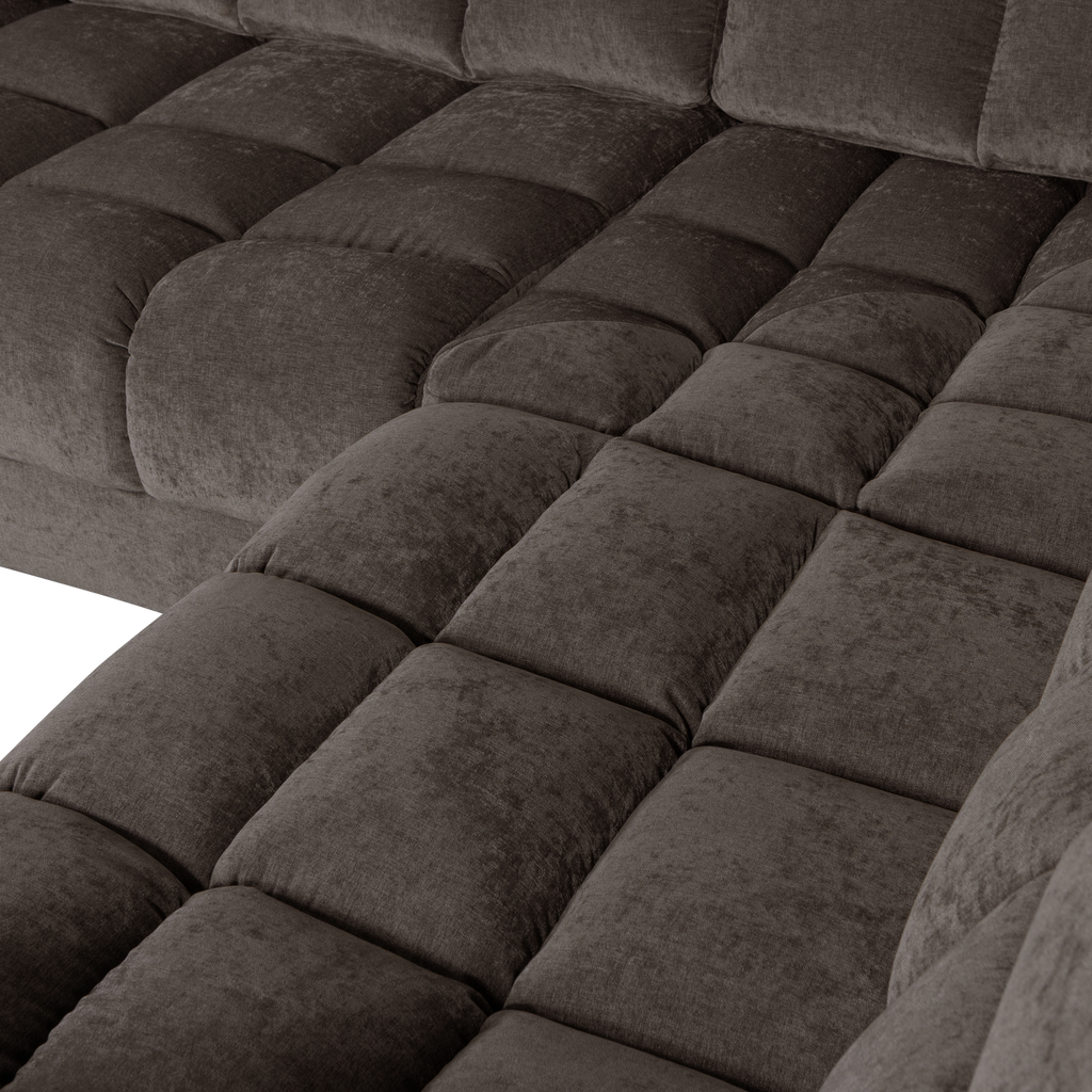 SECOND DATE CORNER SOFA RIGHT VINTAGE WARM GREY