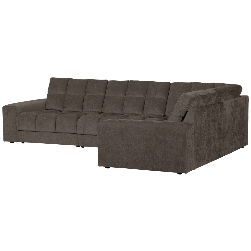 SECOND DATE CORNER SOFA RIGHT VINTAGE WARM GREY