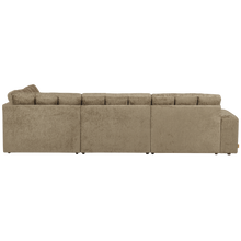 Laden Sie das Bild in den Galerie-Viewer, SECOND DATE CORNER SOFA RIGHT STRUCTURE VELVET WHEATFIELD