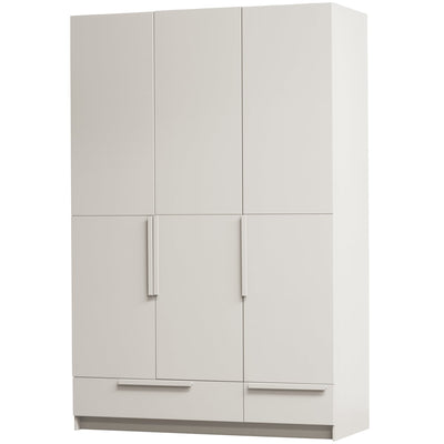 PURE 3 DRS WARDROBE SPLITDOOR PINE DUST [fsc]