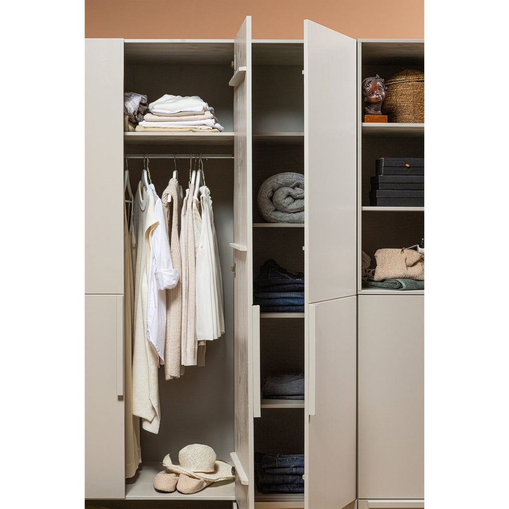 PURE 3 DRS WARDROBE SPLITDOOR PINE DUST [fsc]