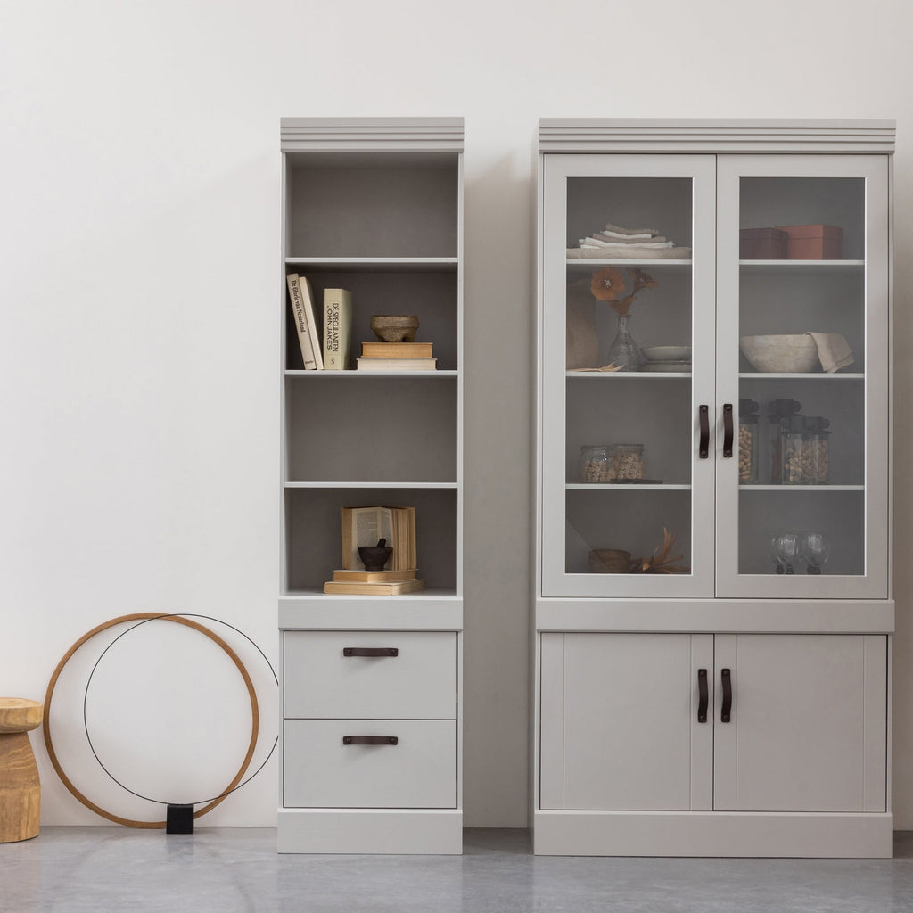 BOLD BOOKCASE PINE SNOW WHITE [fsc]
