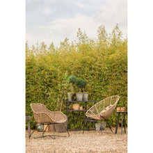 Charger l'image dans la galerie, FER GARDEN SIDE TABLE O40 CM METAL BLACK