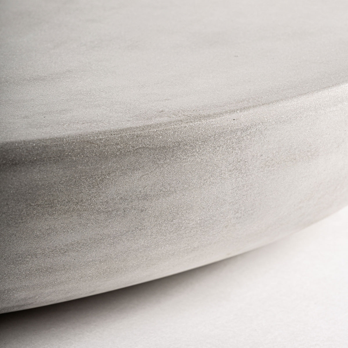 Concrete coffee table