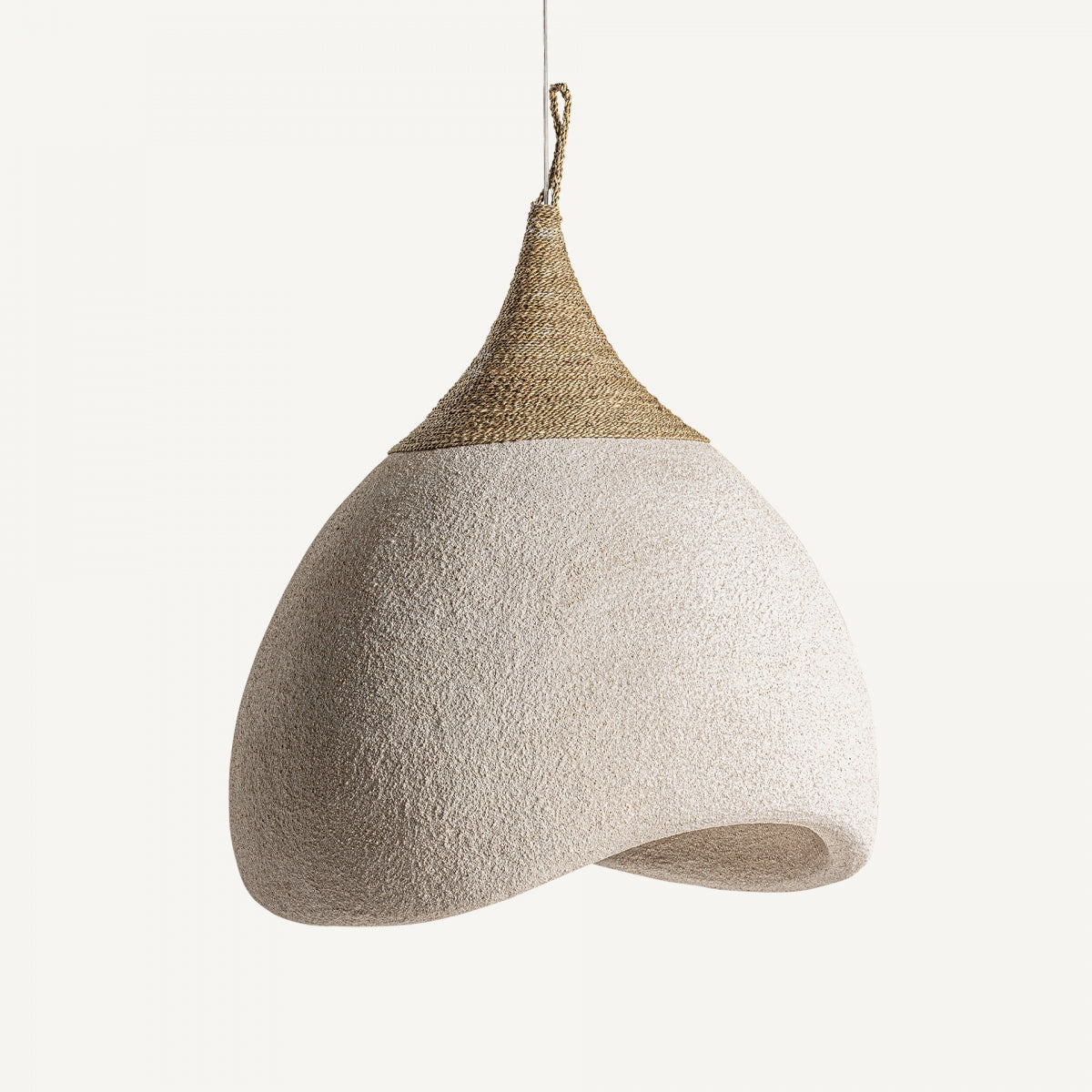 Wabi-Sabi Resin Pendant Lamp