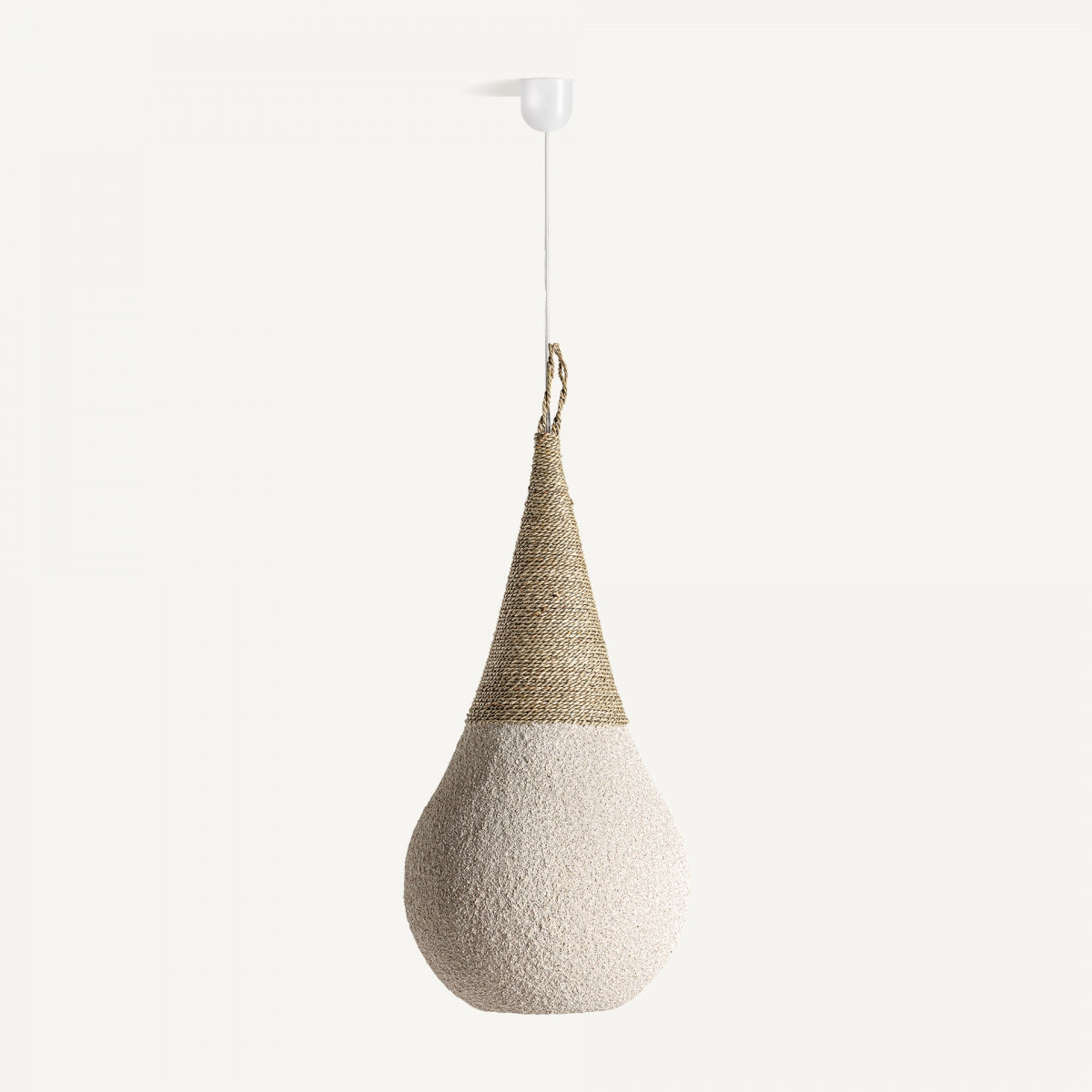 Wabi-Sabi Resin Pendant Lamp