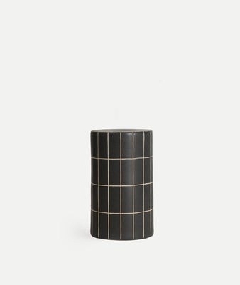 TANK SIDE TABLE BLACK