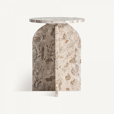 Marble side table