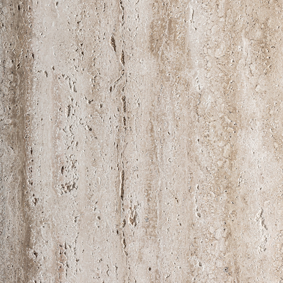 Travertine Side Table