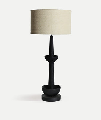 Table lamp black