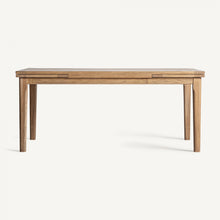Charger l&#39;image dans la galerie, Ash wood extendable dining table