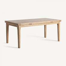 Charger l&#39;image dans la galerie, Ash wood extendable dining table