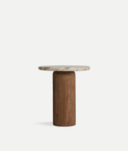 Load image into Gallery viewer, Mango/Marble Side Table
