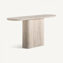 Carica l&#39;immagine nel visualizzatore di Gallery, Travertine marble console