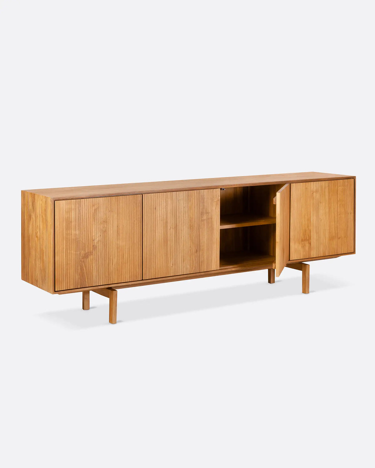 Sideboard in recycled teak wood
