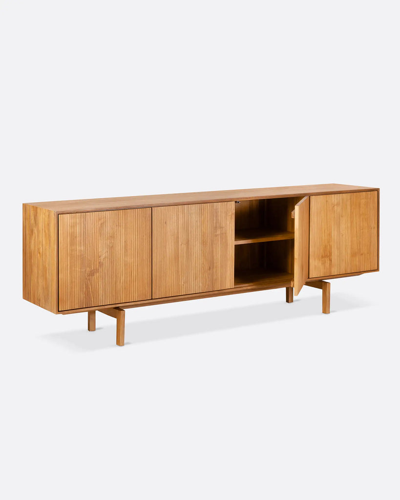 Sideboard in recycled teak wood