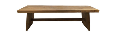 Rectangular Bench-140x35x45-Natural-Teak