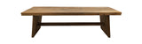 Rectangular Bench-140x35x45-Natural-Teak