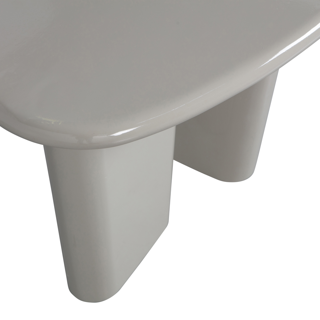 Beach small sidetable mango wood clay