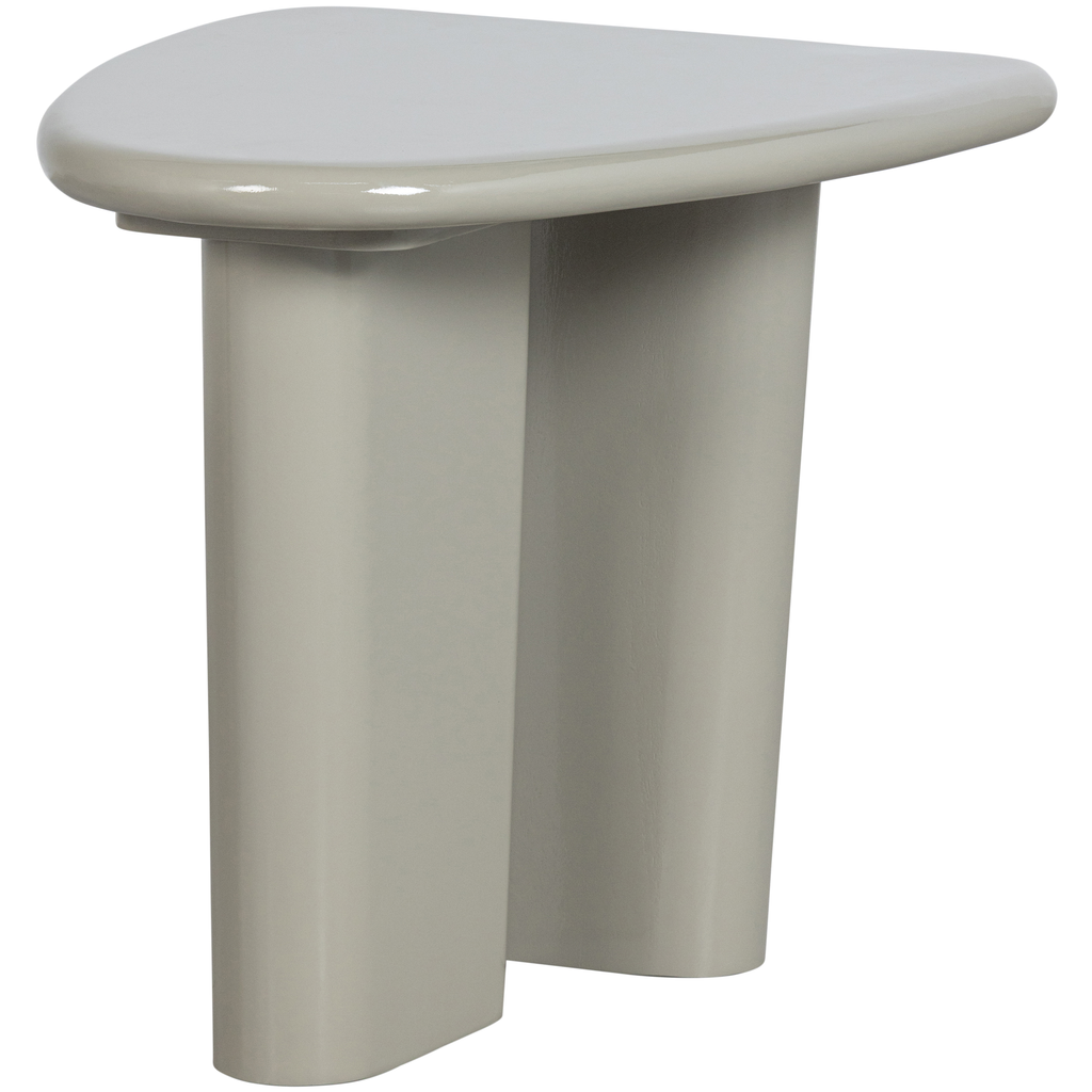 Beach small sidetable mango wood clay