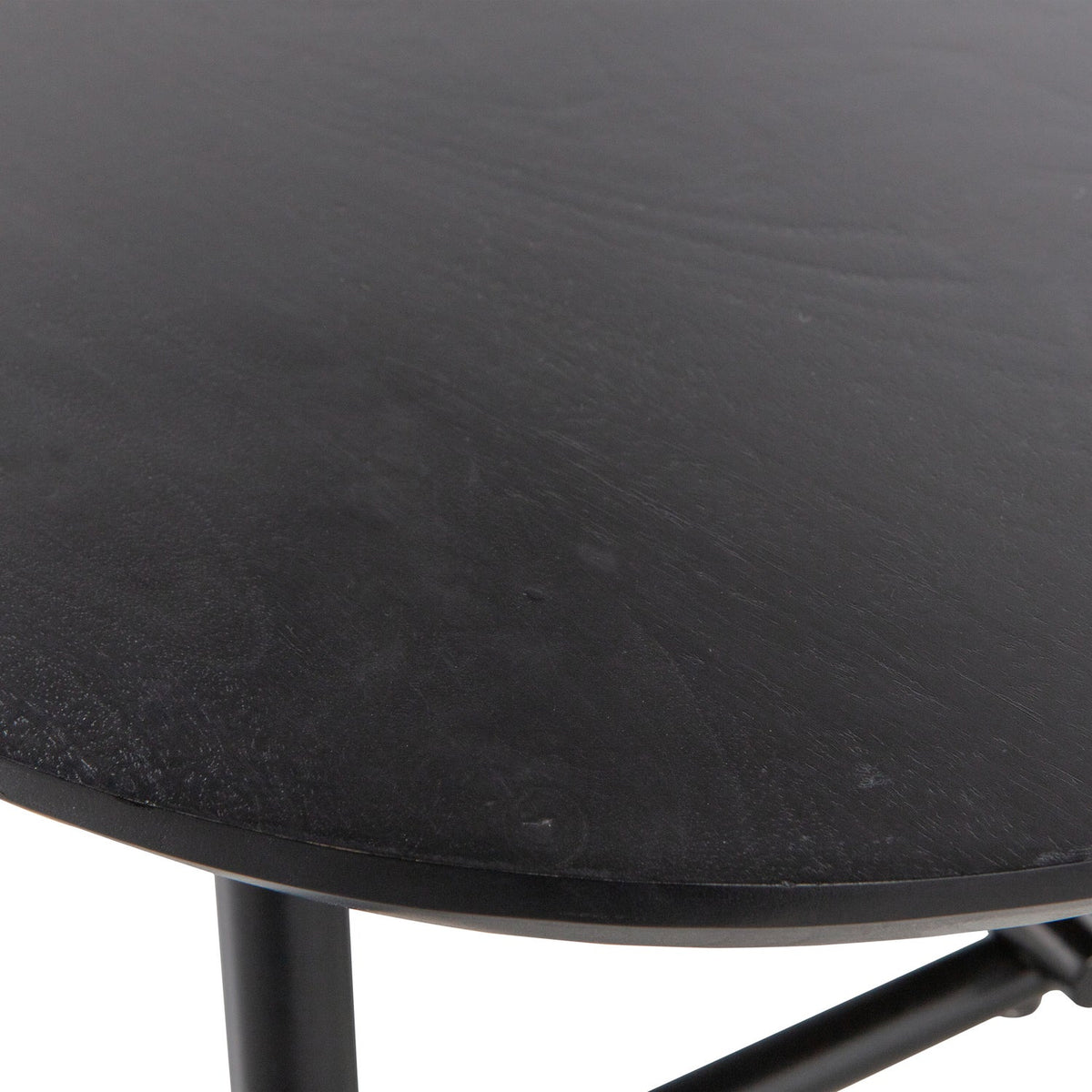 ELEGANCE COFFEE TABLE MANGO WOOD/METAL BLACK