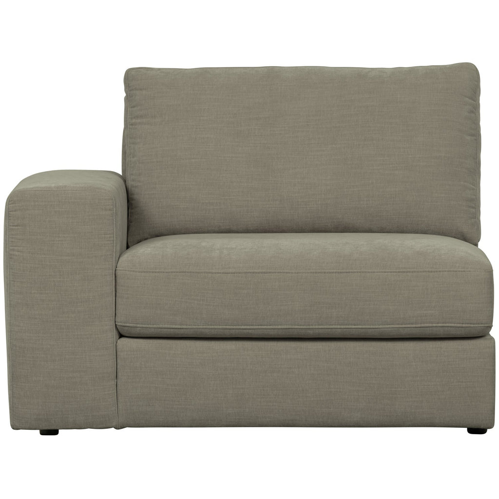 FAMILY 1-SEATER ELEMENT ARM LEFT WARM GREY