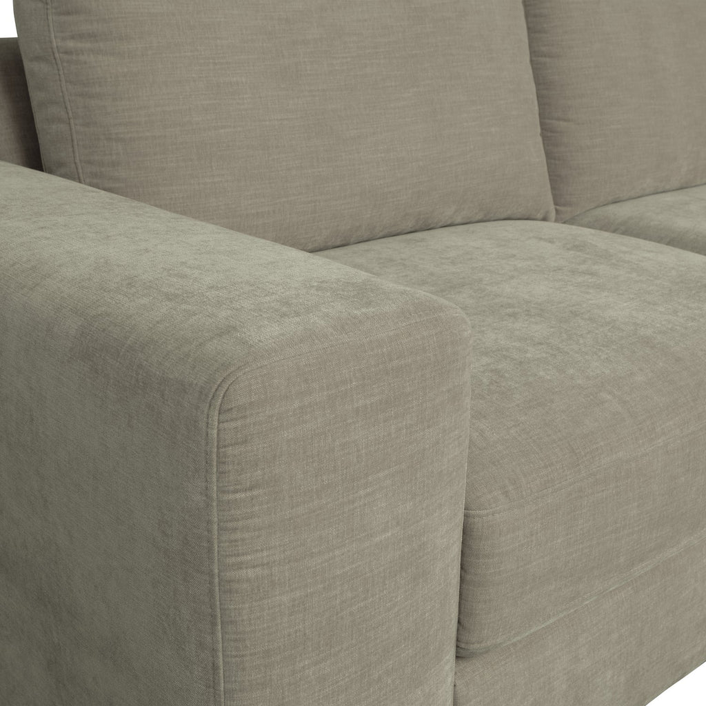 FAMILY 1-SEATER ELEMENT ARM LEFT WARM GREY