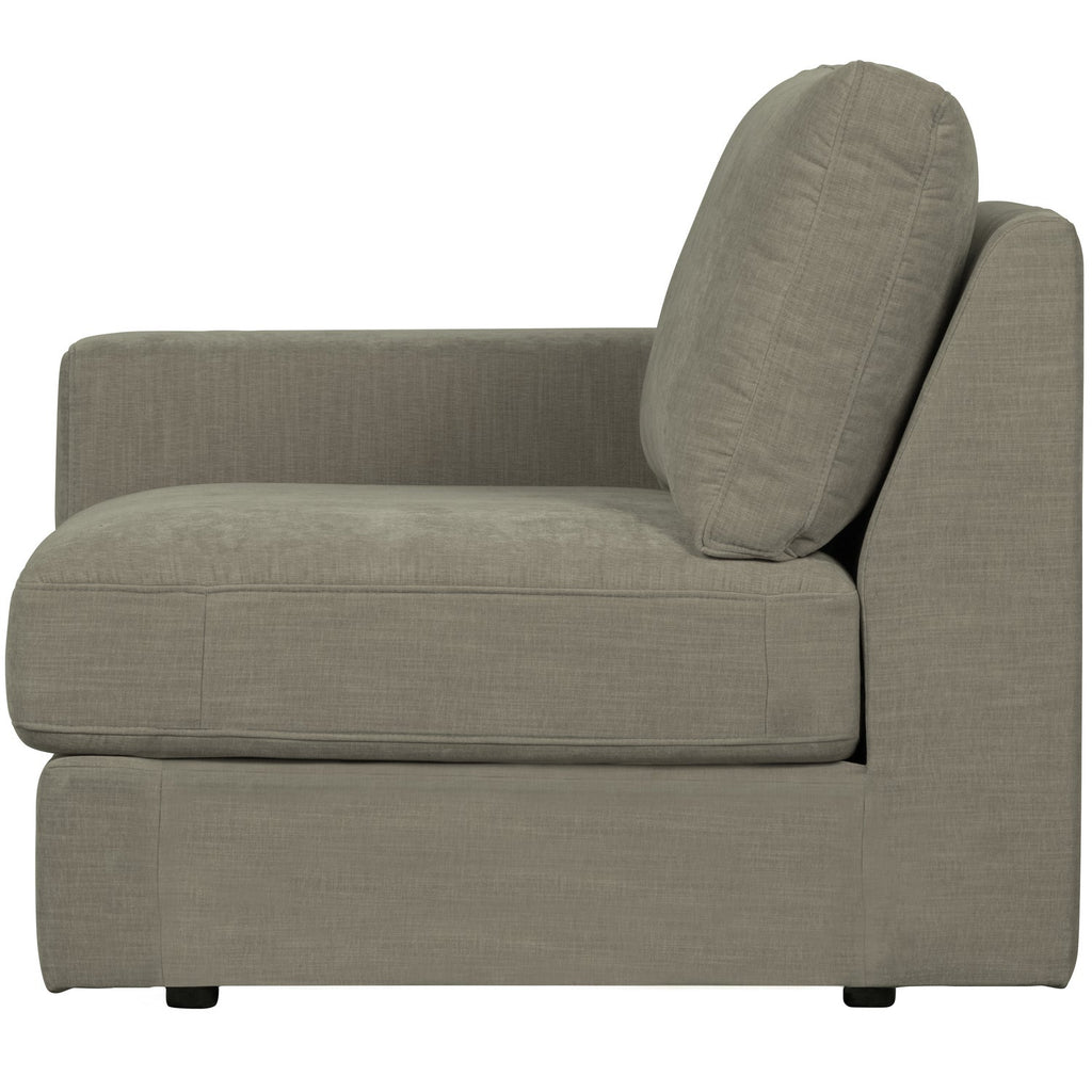 FAMILY 1-SEATER ELEMENT ARM LEFT WARM GREY
