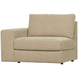 FAMILY 1-SEATER ELEMENT ARM LEFT SAND