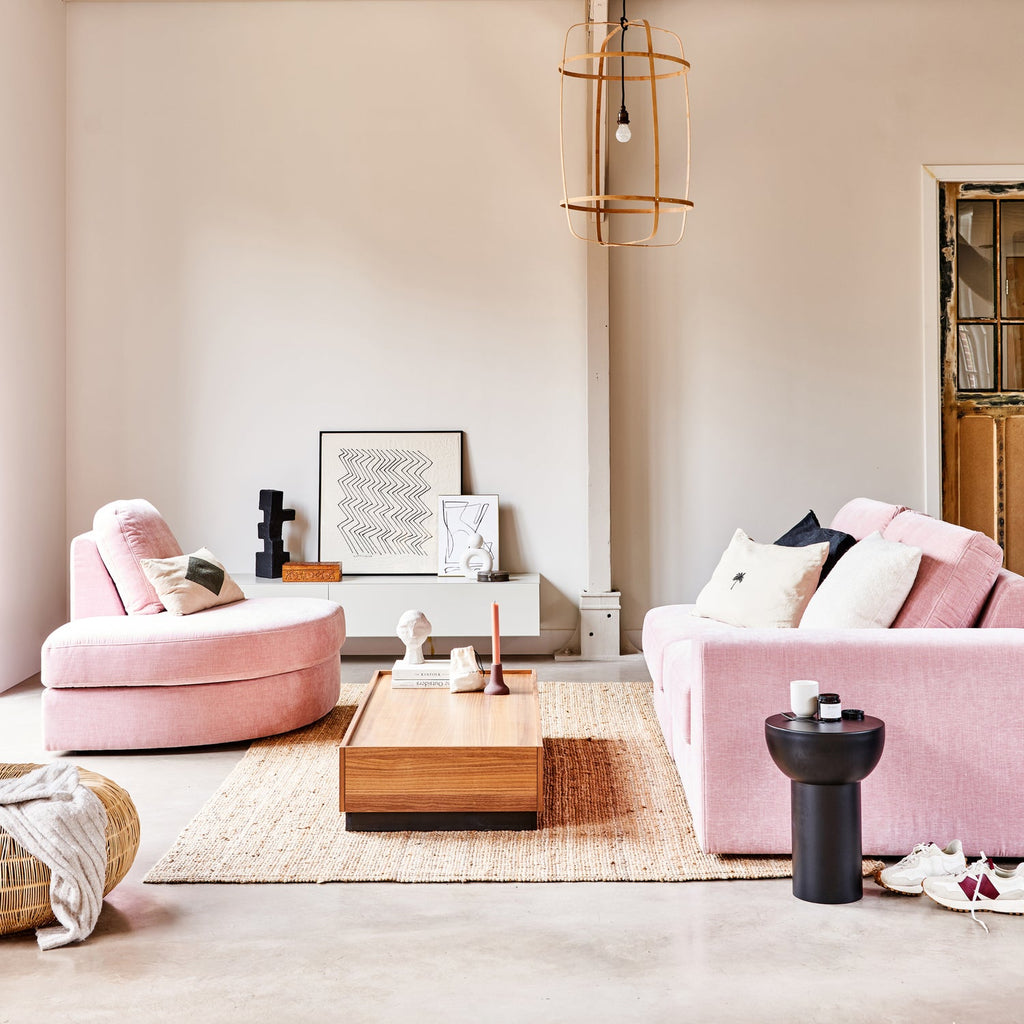 FAMILY 1-SEATER ELEMENT WITHOUT ARM PINK