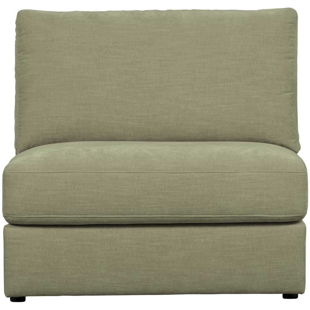 FAMILY 1-SEATER ELEMENT WITHOUT ARM GREEN