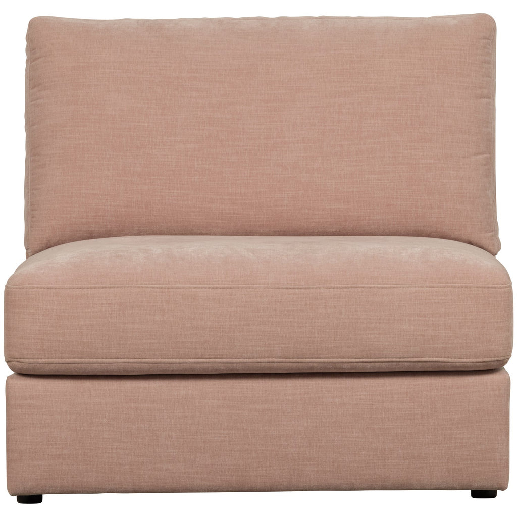 FAMILY 1-SEATER ELEMENT WITHOUT ARM PINK