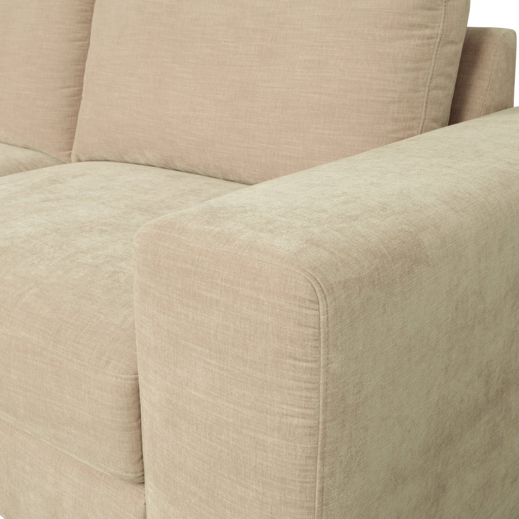 FAMILY 1-SEATER ELEMENT ARM RIGHT SAND