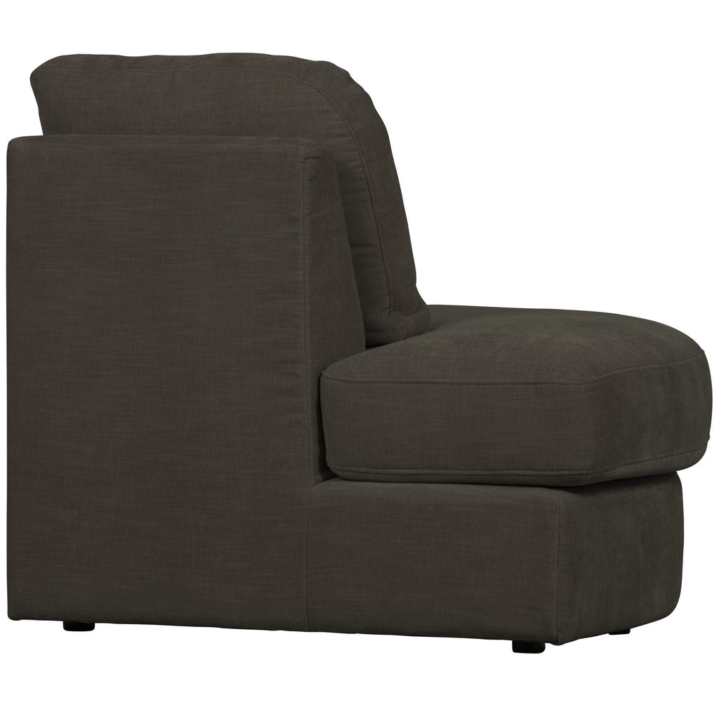 FAMILY 1-SEATER ELEMENTROUND CORNER LEFT ANTHRACITE