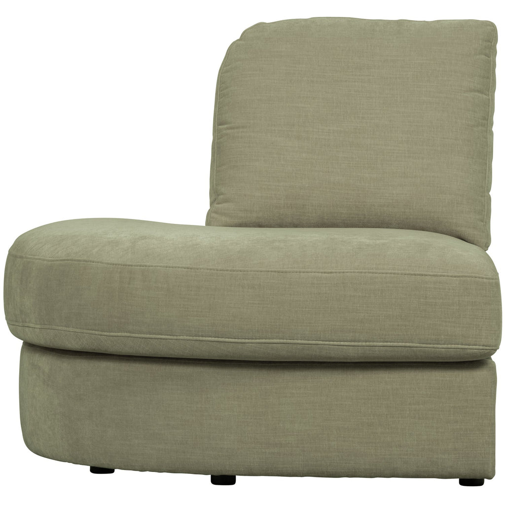 FAMILY 1-SEATER ELEMENT ROUND CORNER LEFT GREEN
