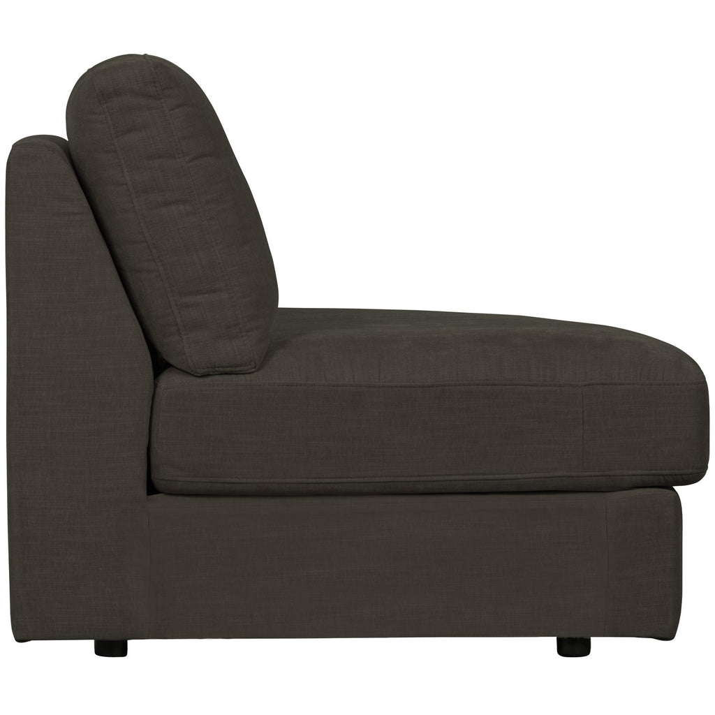 FAMILY 1-SEATER ELEMENT ROUND CORNER RIGHT ANTHRACITE
