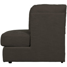 Load image into Gallery viewer, FAMILY 1-SEATER ELEMENT ROUND CORNER RIGHT ANTHRACITE