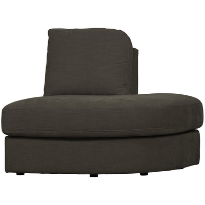 FAMILY 1-SEATER ELEMENT ROUND CORNER RIGHT ANTHRACITE